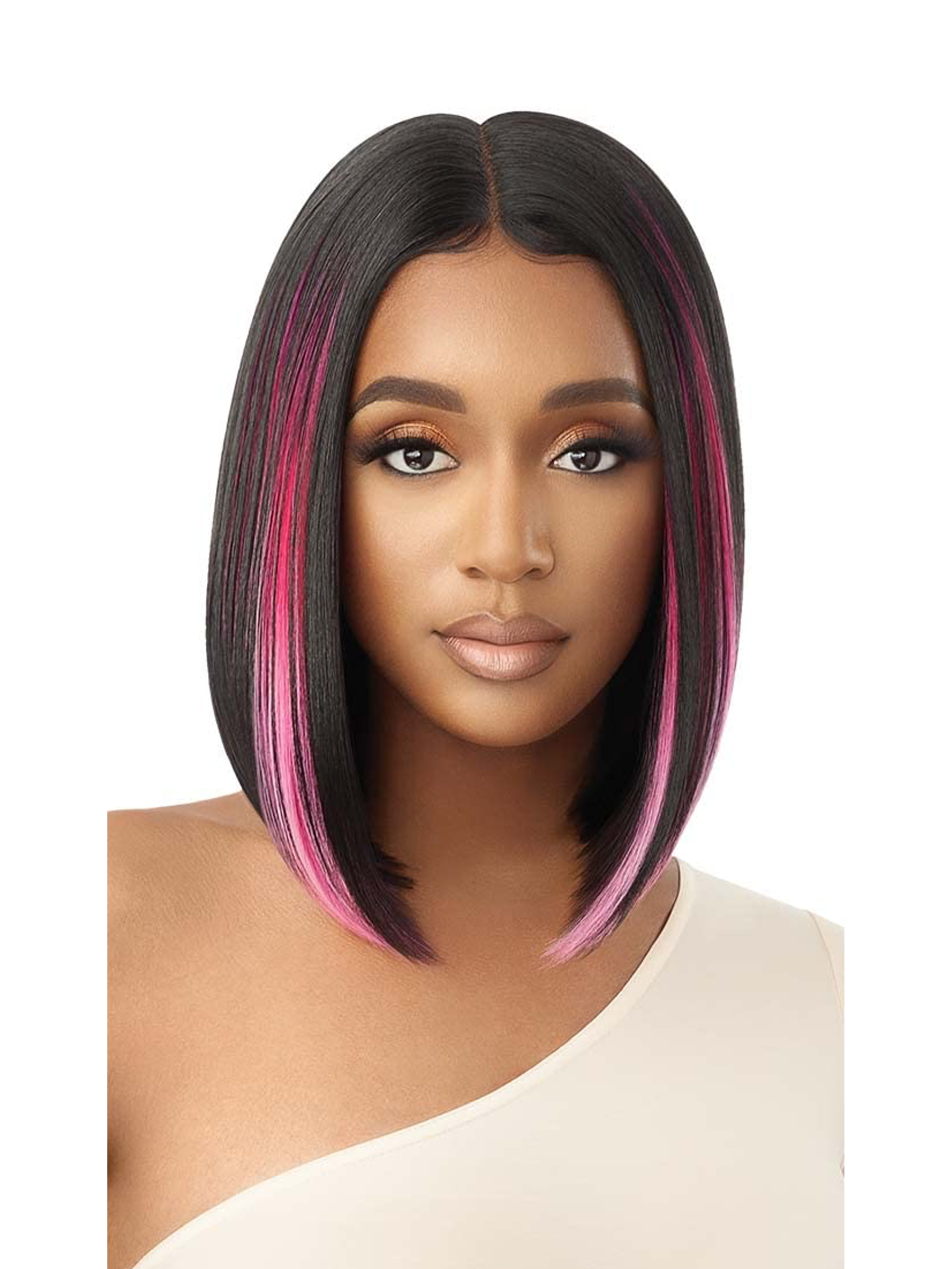 Outre Color Bomb Synthetic Lace Front Wig Stina