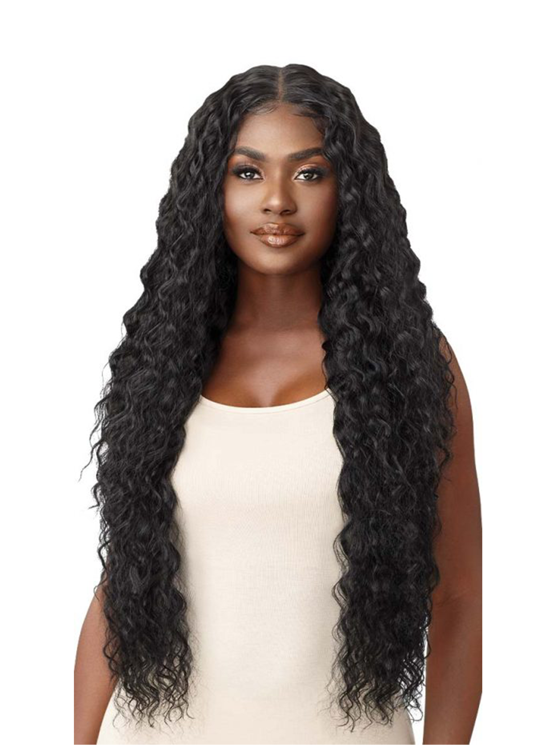 Outre Synthetic Melted Hairline HD Lace Front Wig Kallara