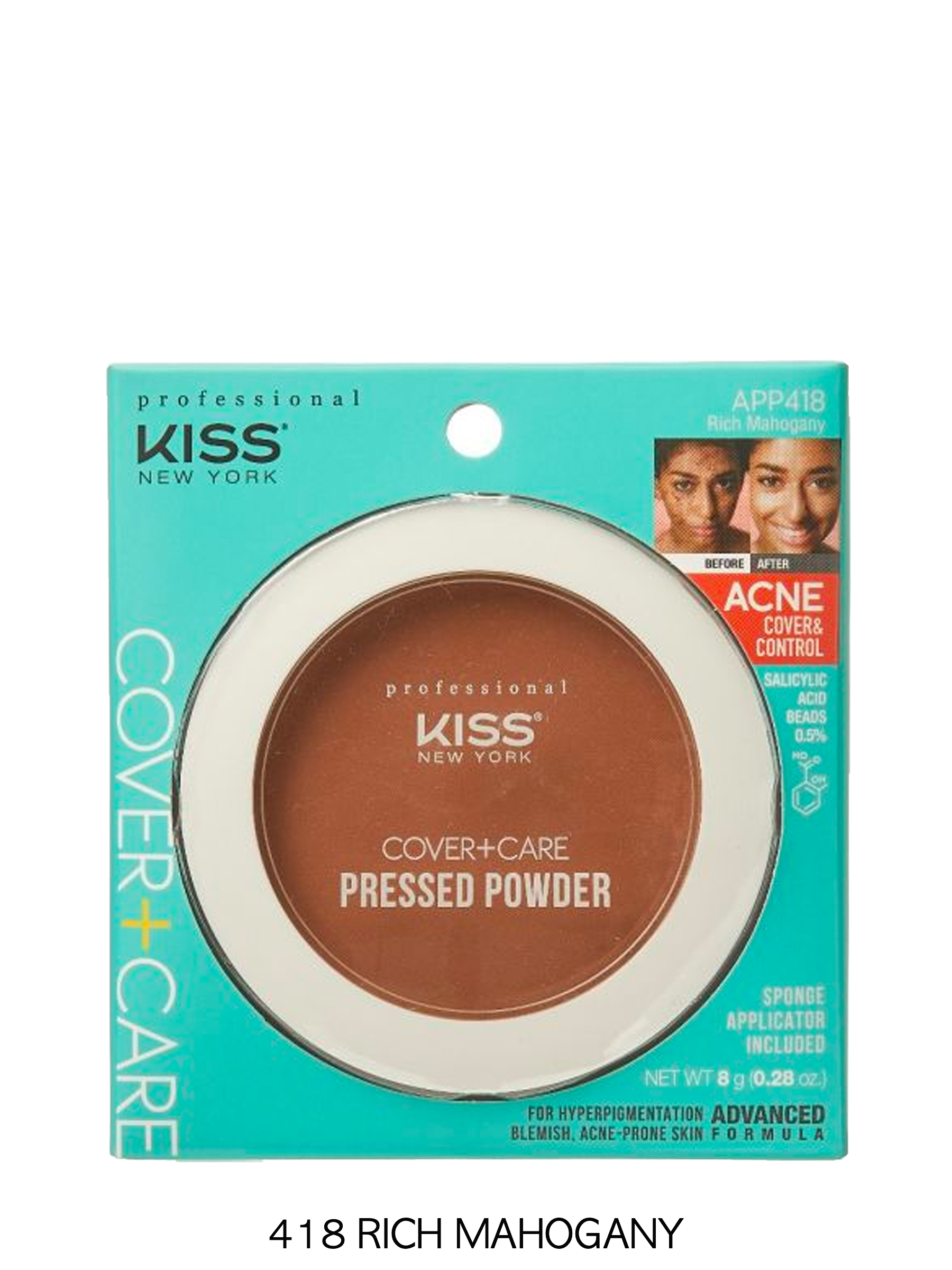 Kiss Cover + Care Pressed Powder