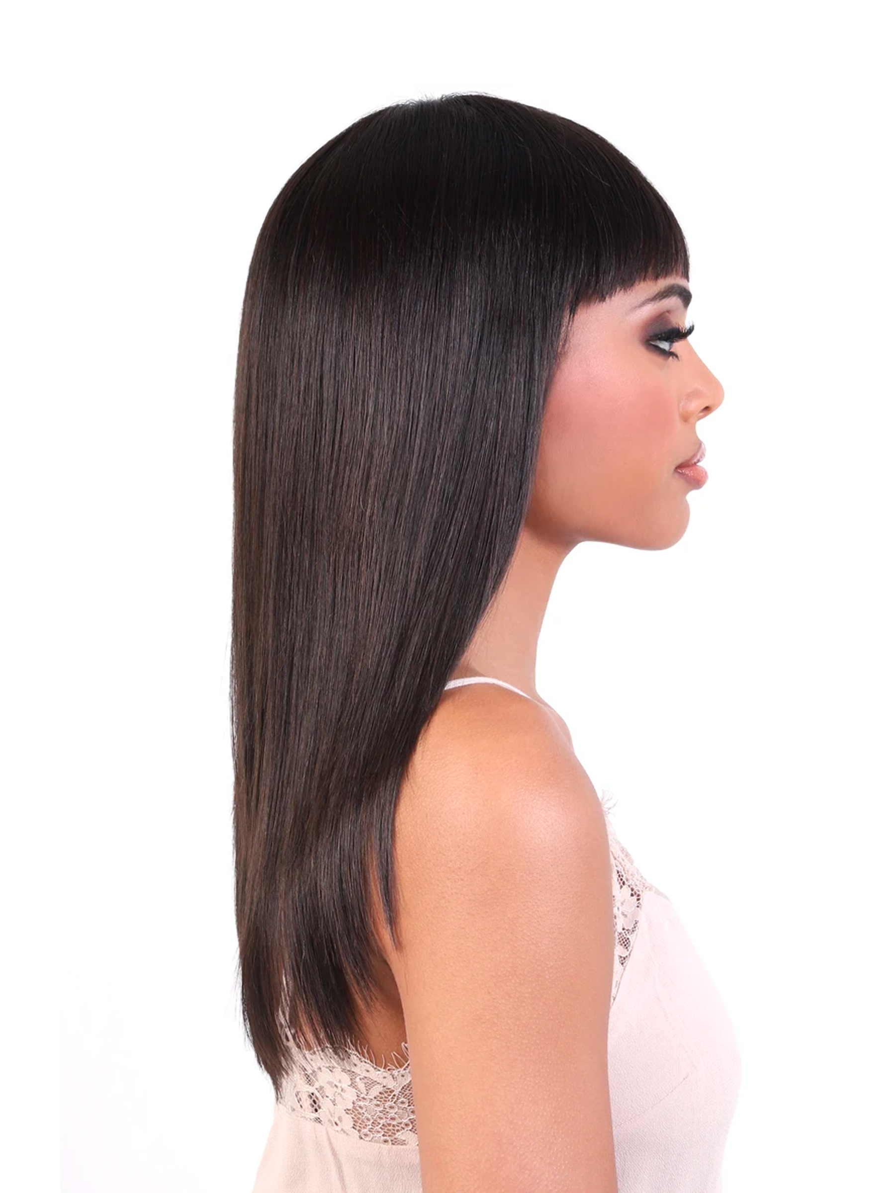 Motown Tress 100% Remy Human Hair Wig HNB Kyna