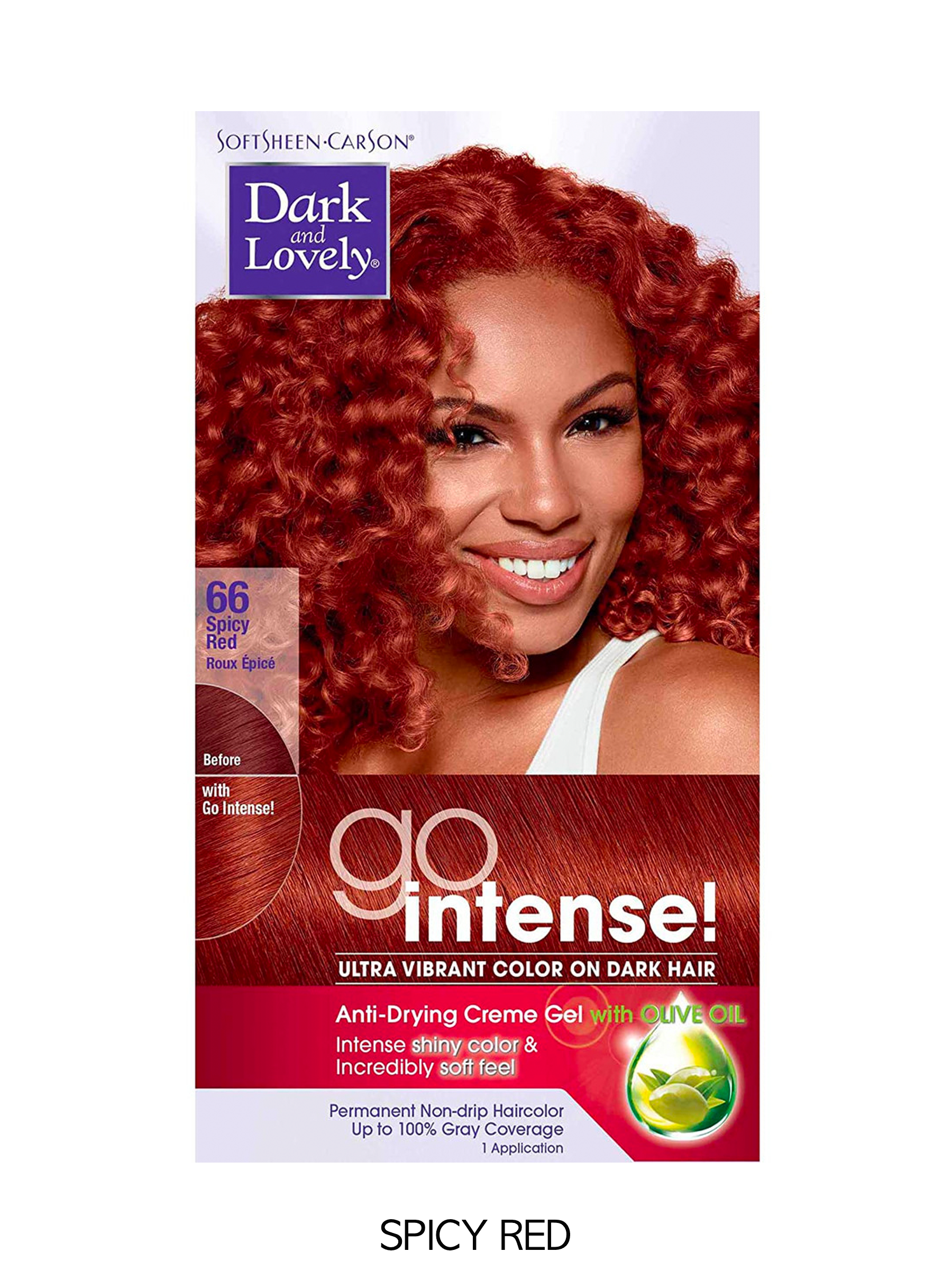 Dark & Lovely Go Intense Permanent Hair Color Kit