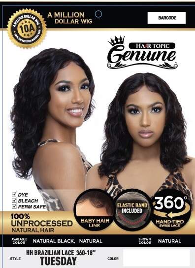 hair topic genuine wig