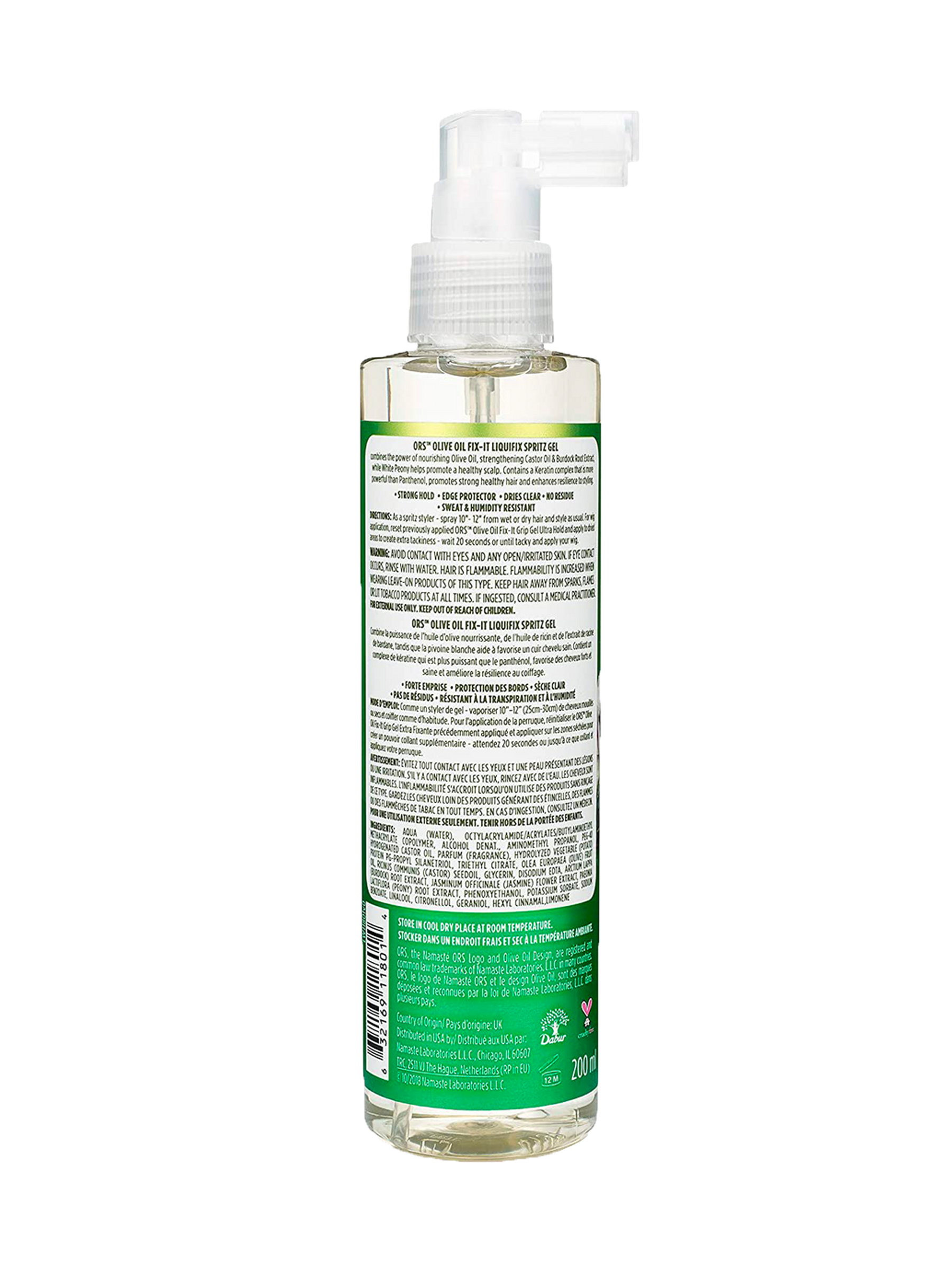 ORS Olive Oil Fit-It Liquifix Spritz Gel 6.8oz