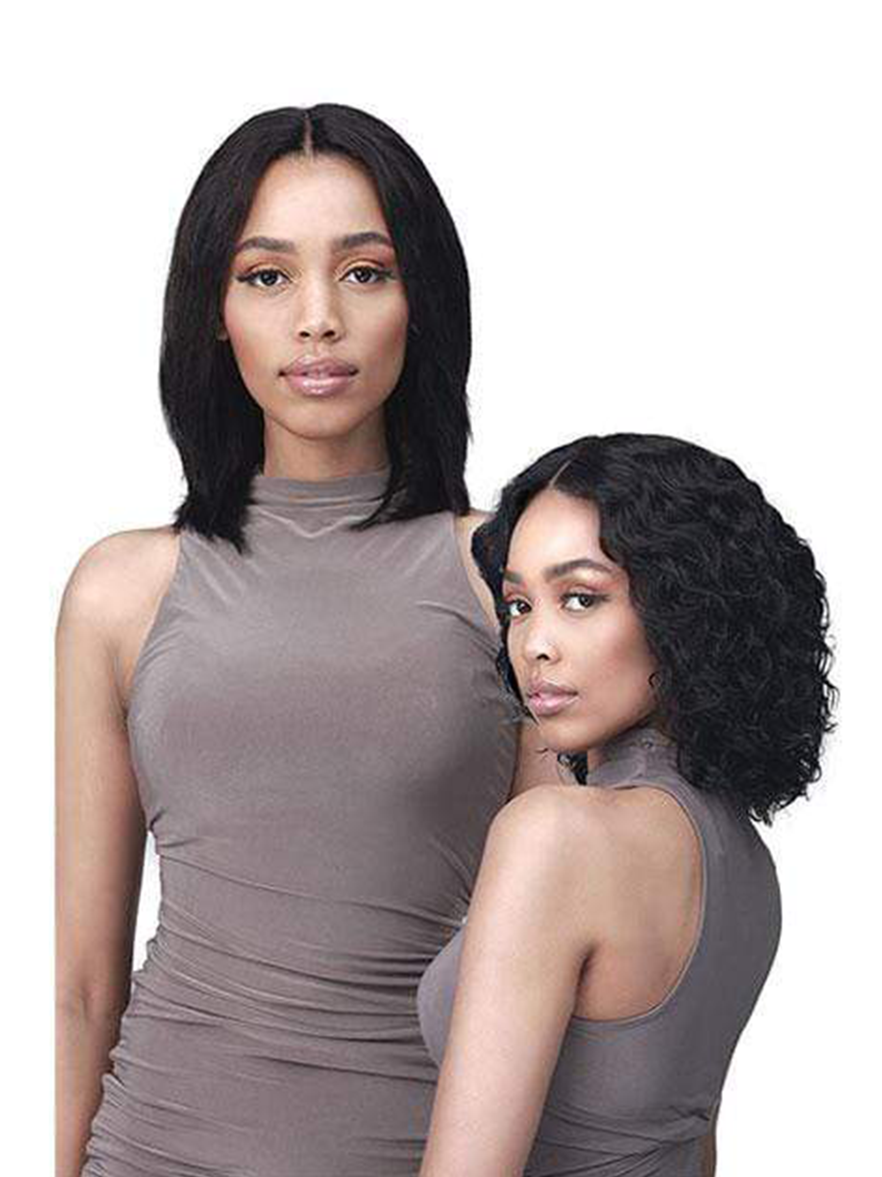 Bobbi Boss 100% Unprocessed Virgin Remy Human Hair HD Lace Front Wig BNLFWW12 Wet & Wavy 12