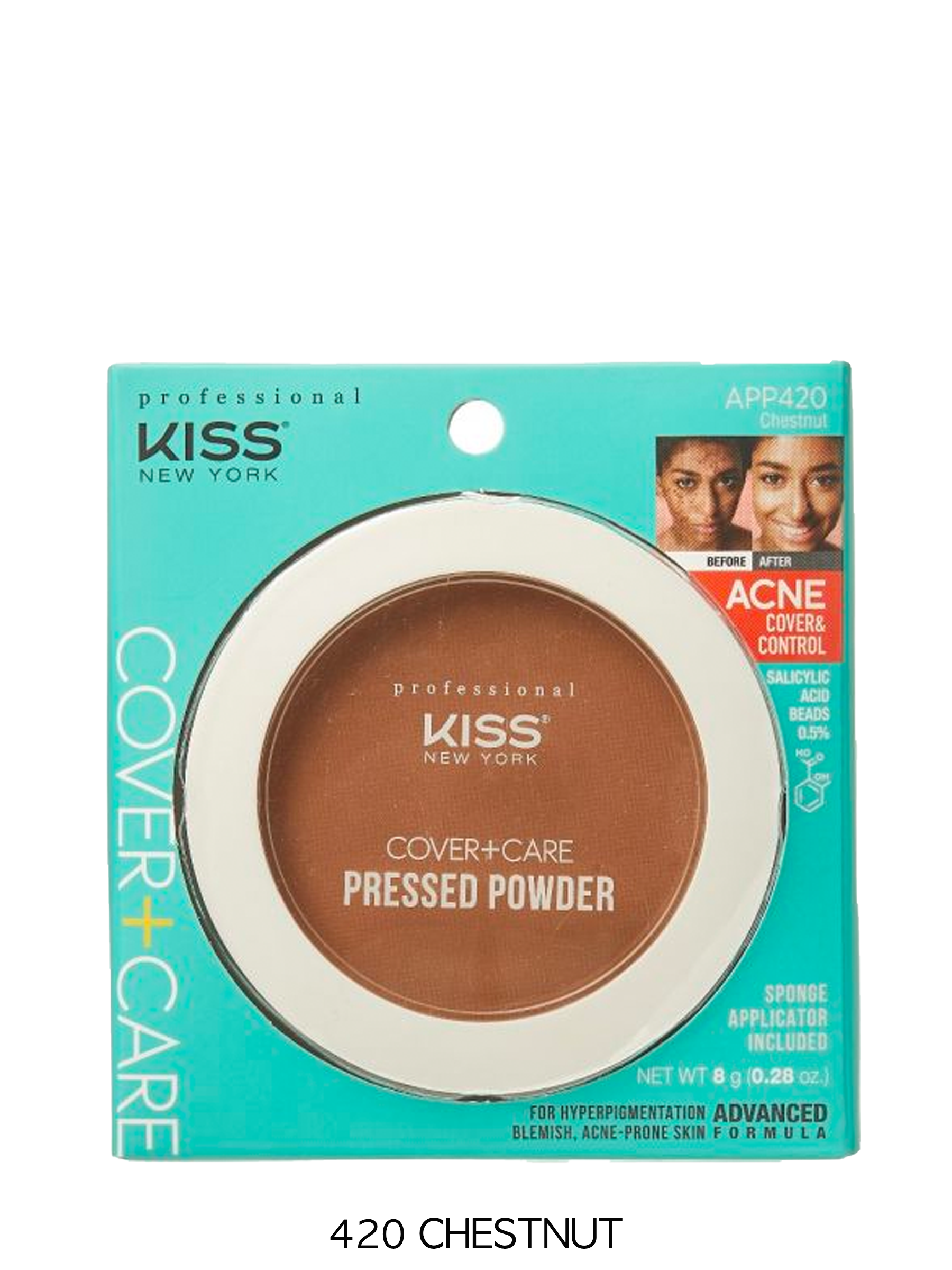 Kiss Cover + Care Pressed Powder