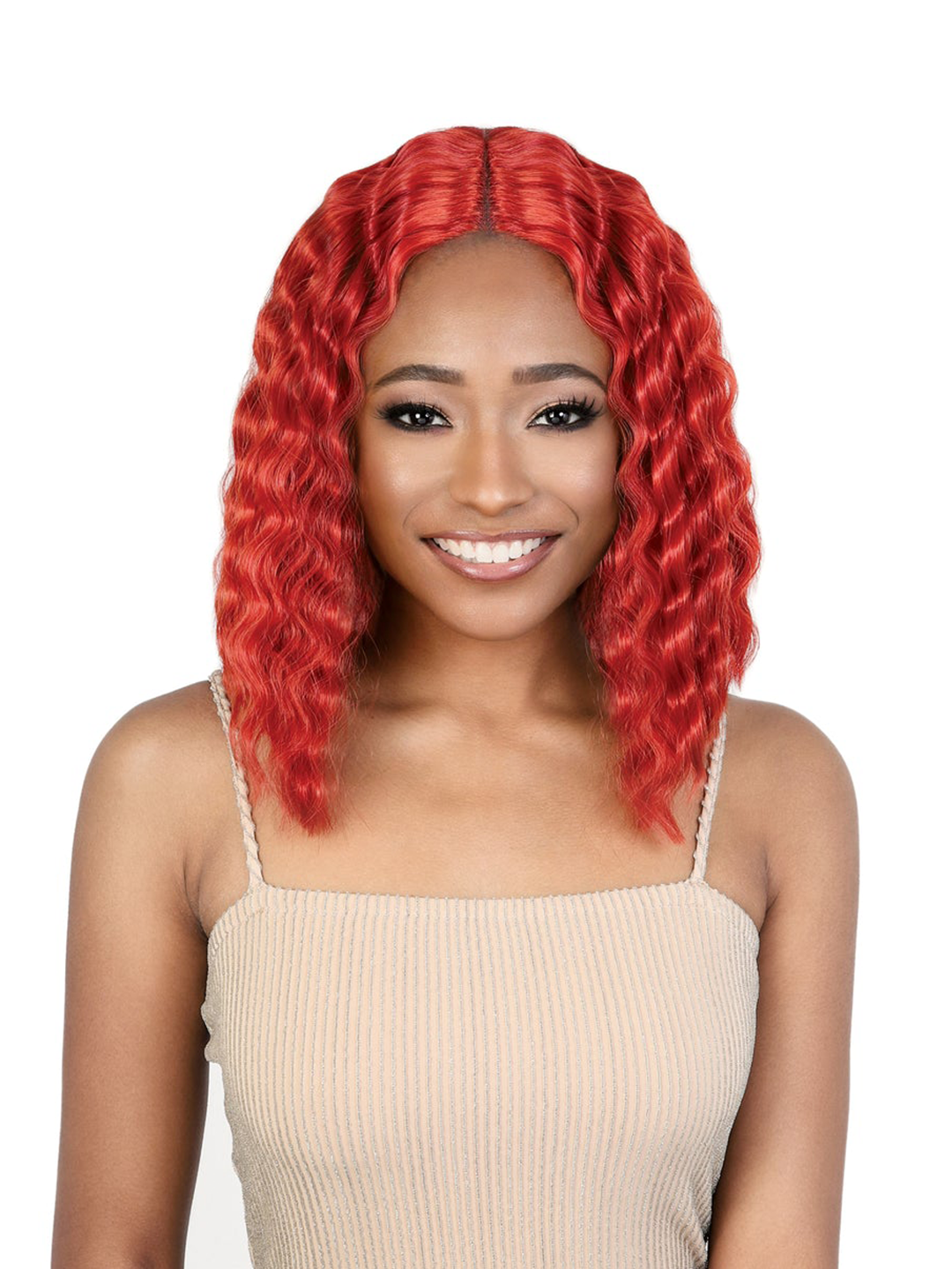 Motown Tress Part Lace Front Wig LDP. Crimp6 - Bellician