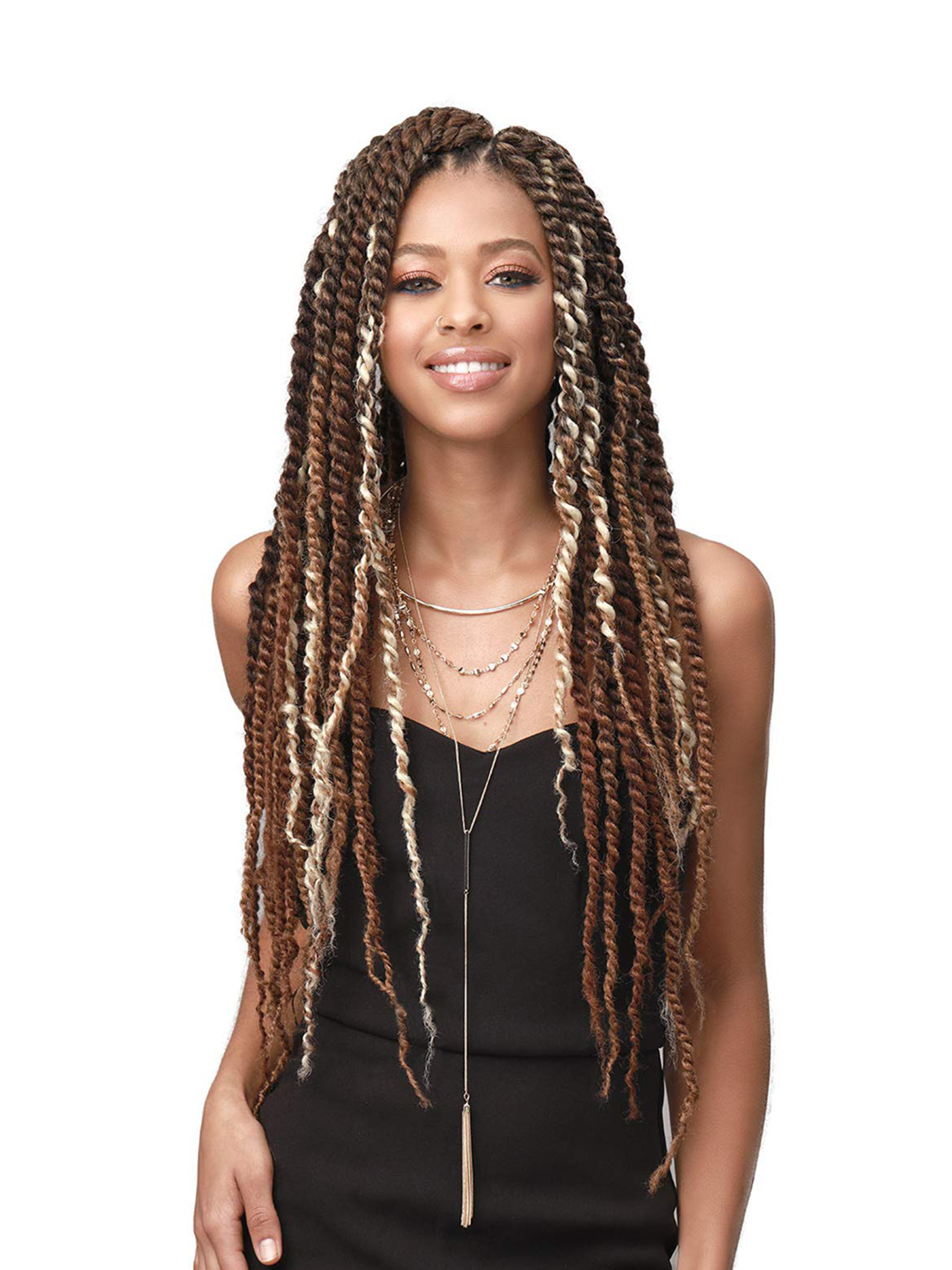 Bobbi Boss Synthetic Crochet 3X Pre Stretched Jamaica Braid 24"