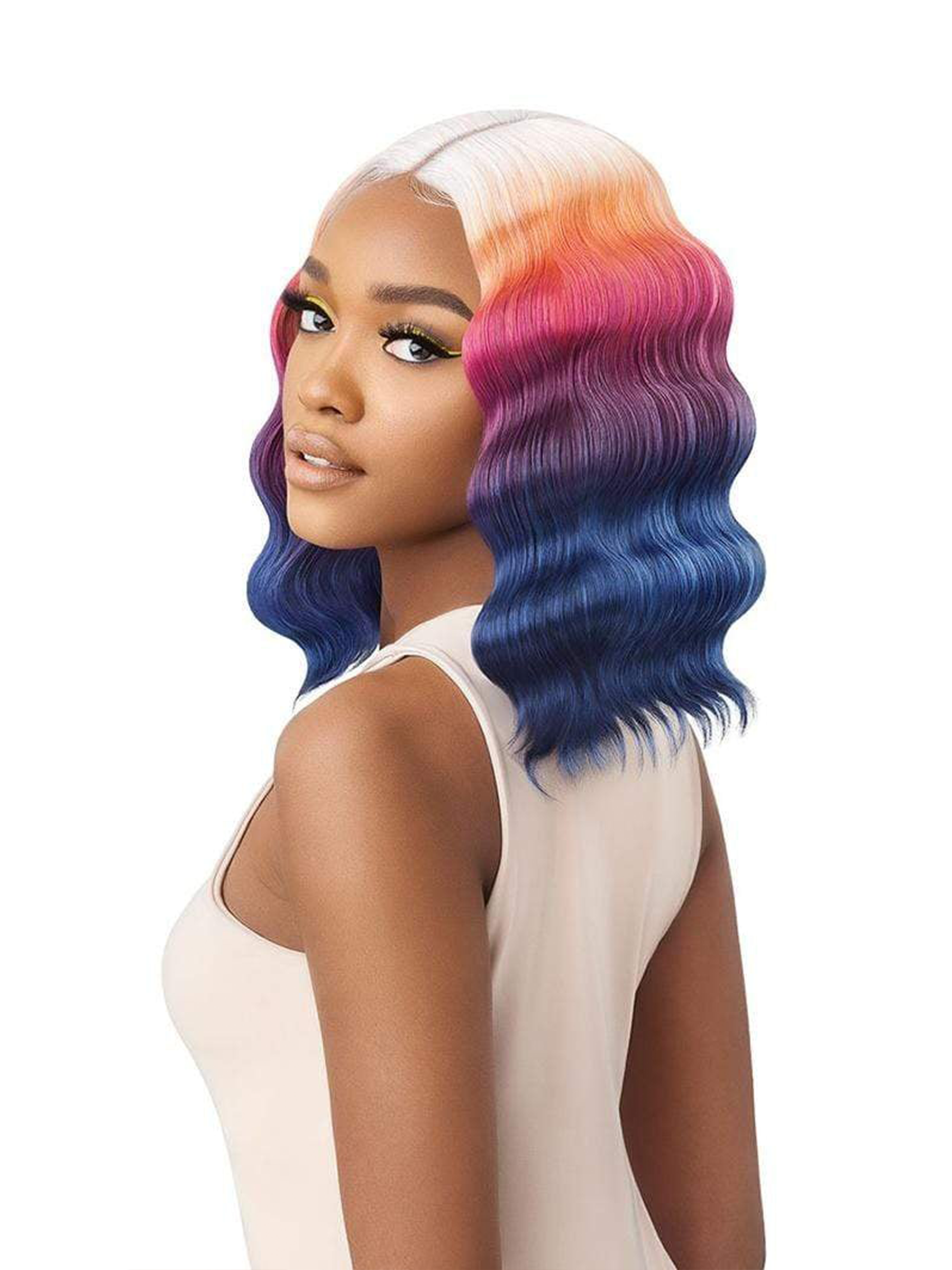 Outre Color Bomb HD Lace Front Wig Gemini