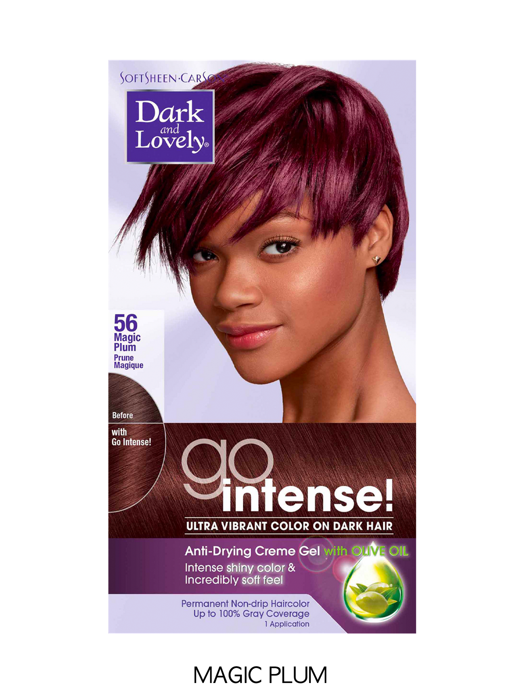 Dark & Lovely Go Intense Permanent Hair Color Kit