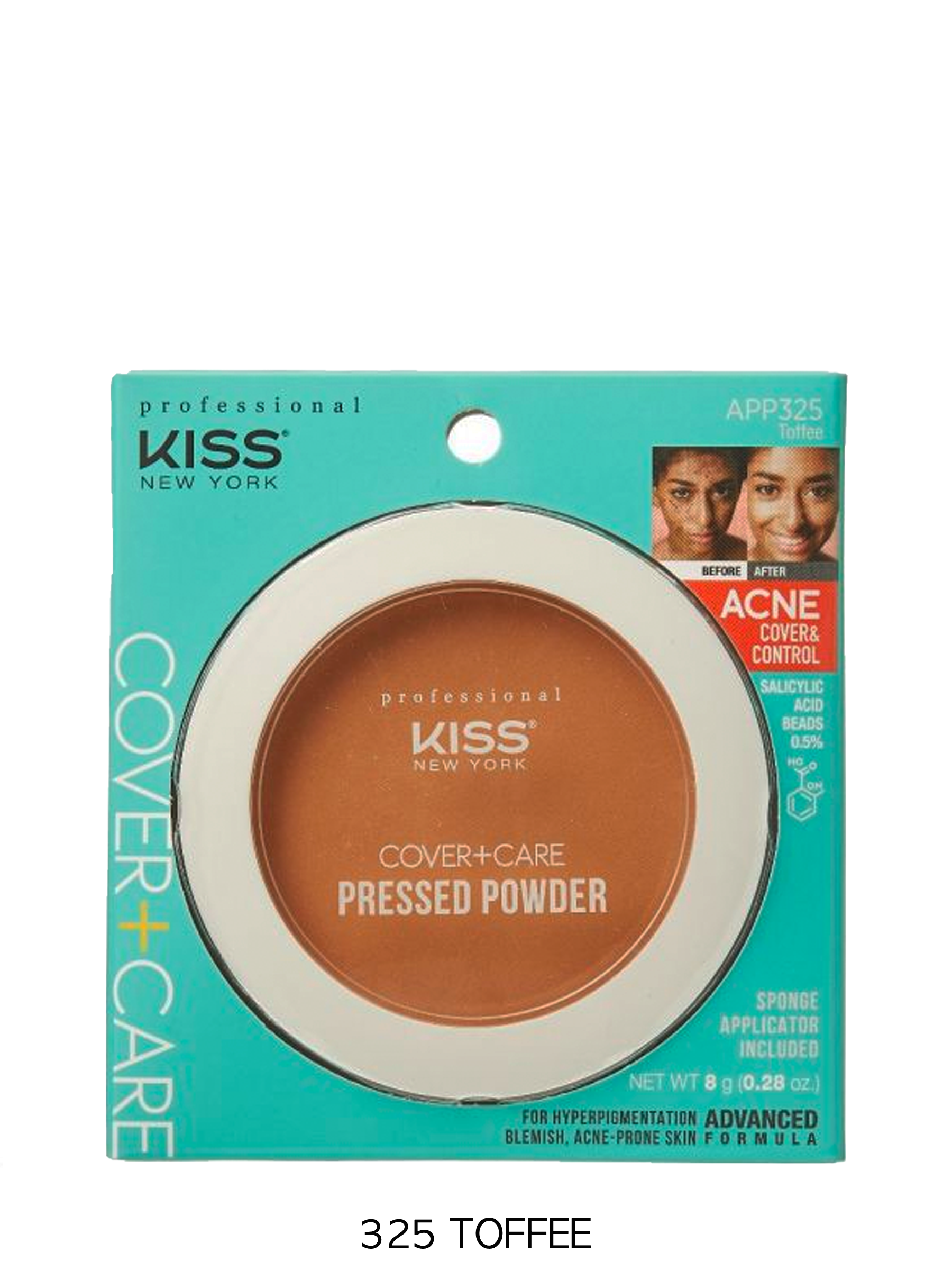 Kiss Cover + Care Pressed Powder