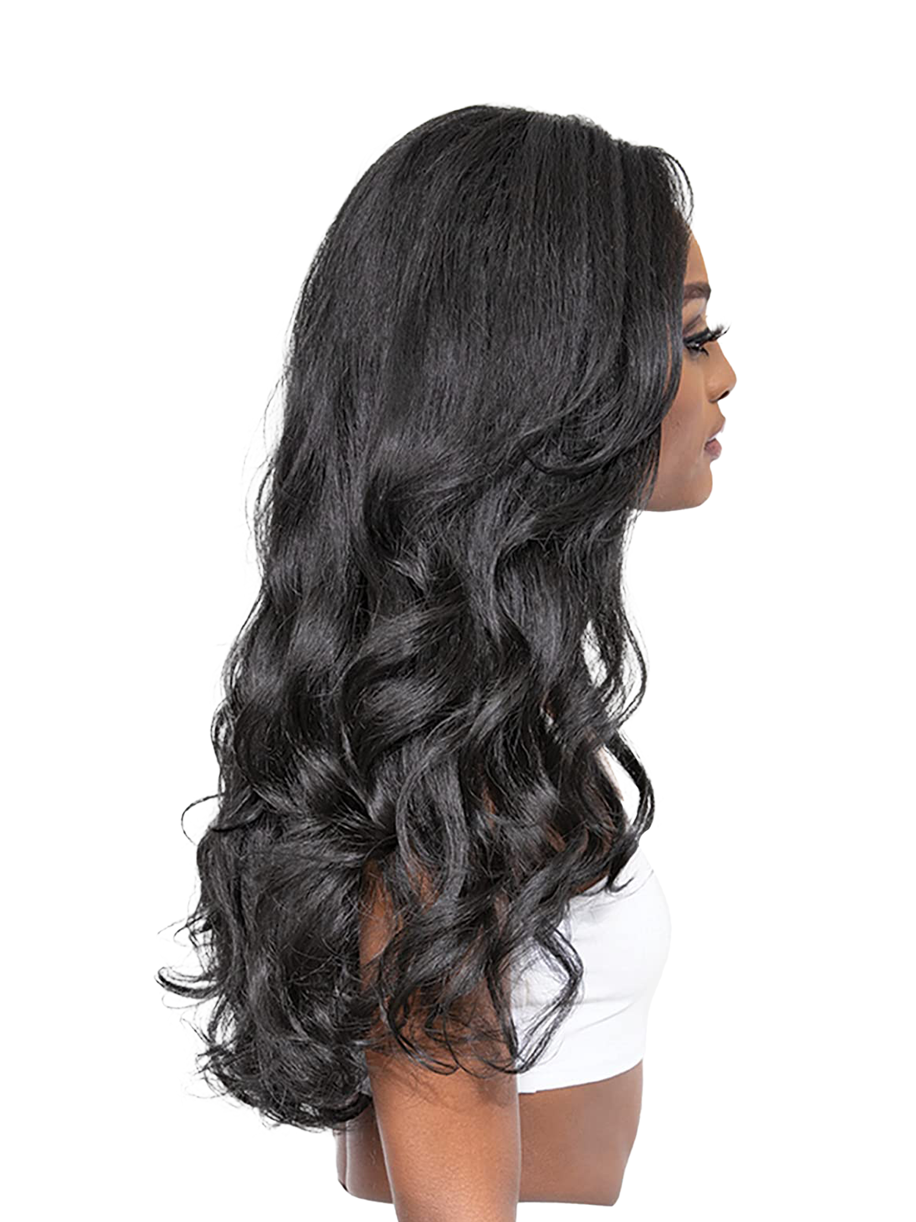 Janet Collection Natural Me Blowout HD Lace Front Wig Willow