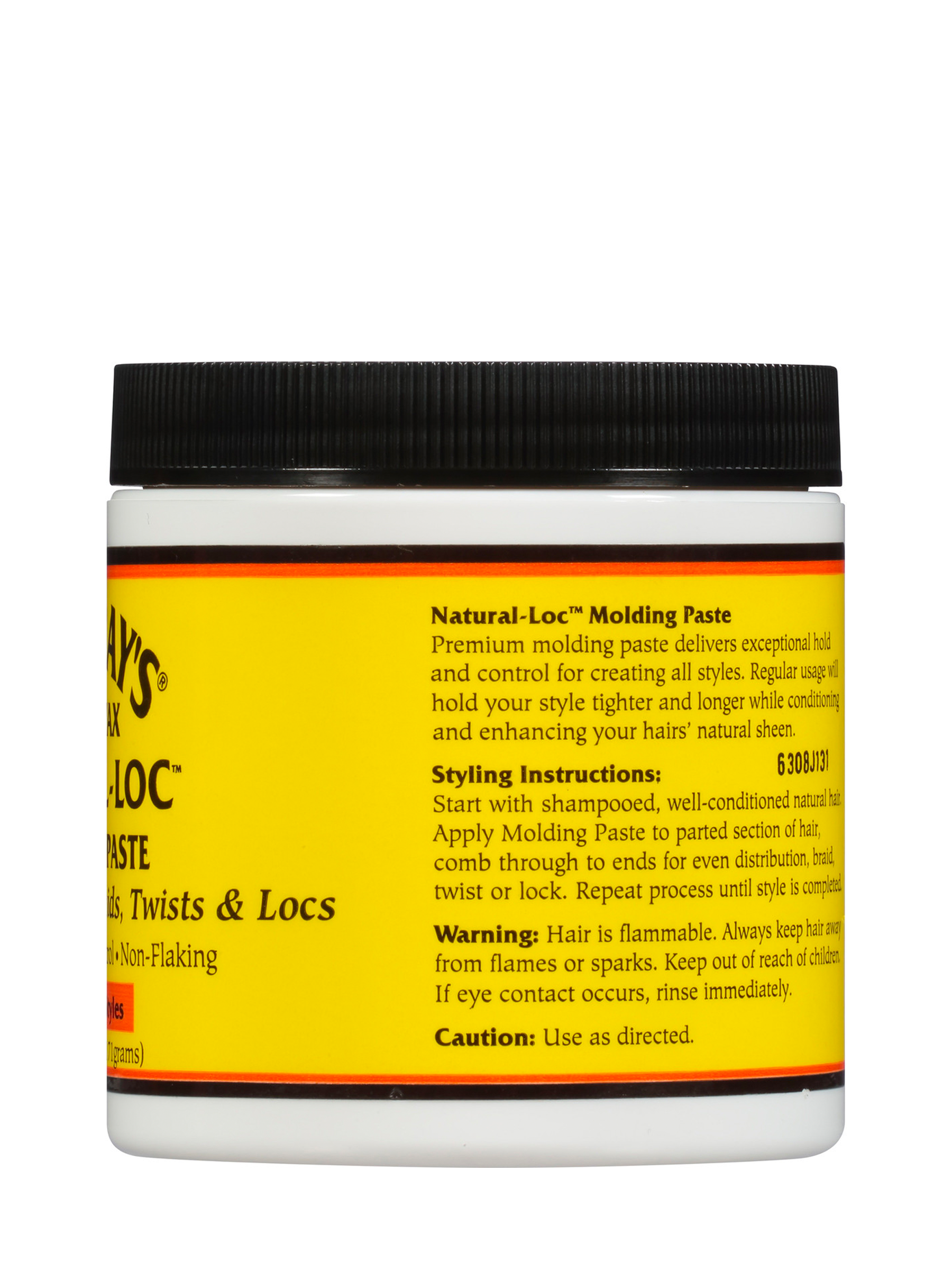 Murray's Beeswax Natural-Loc Molding Paste 6oz - Bellician