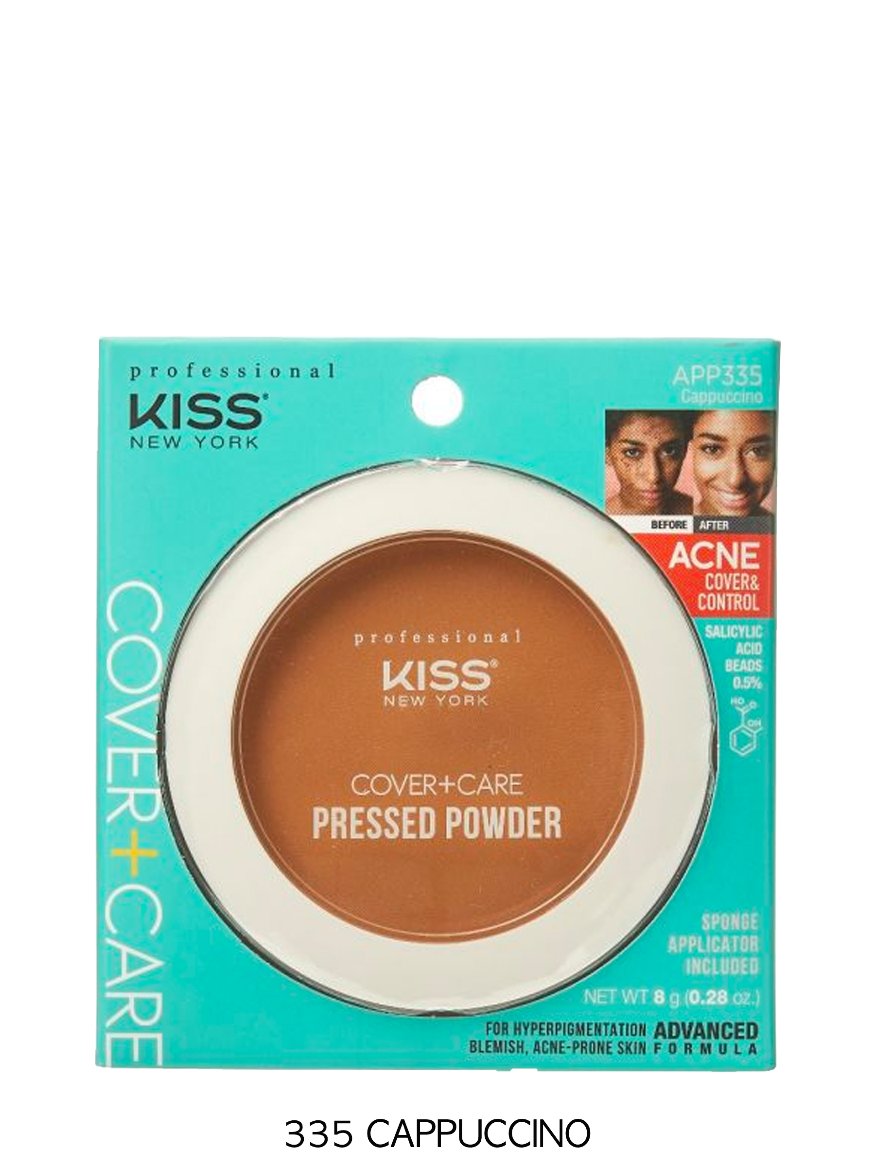 Kiss Cover + Care Pressed Powder