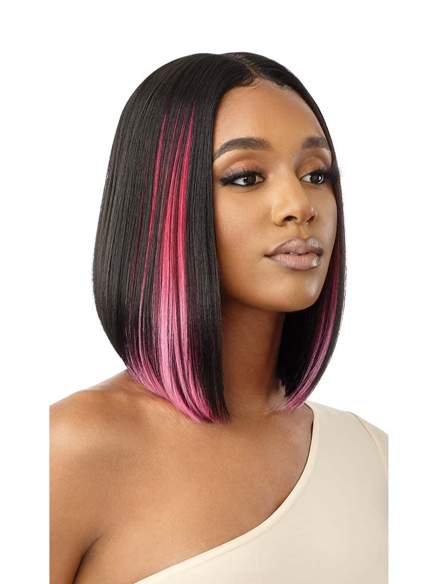 Outre Color Bomb Synthetic Lace Front Wig Stina