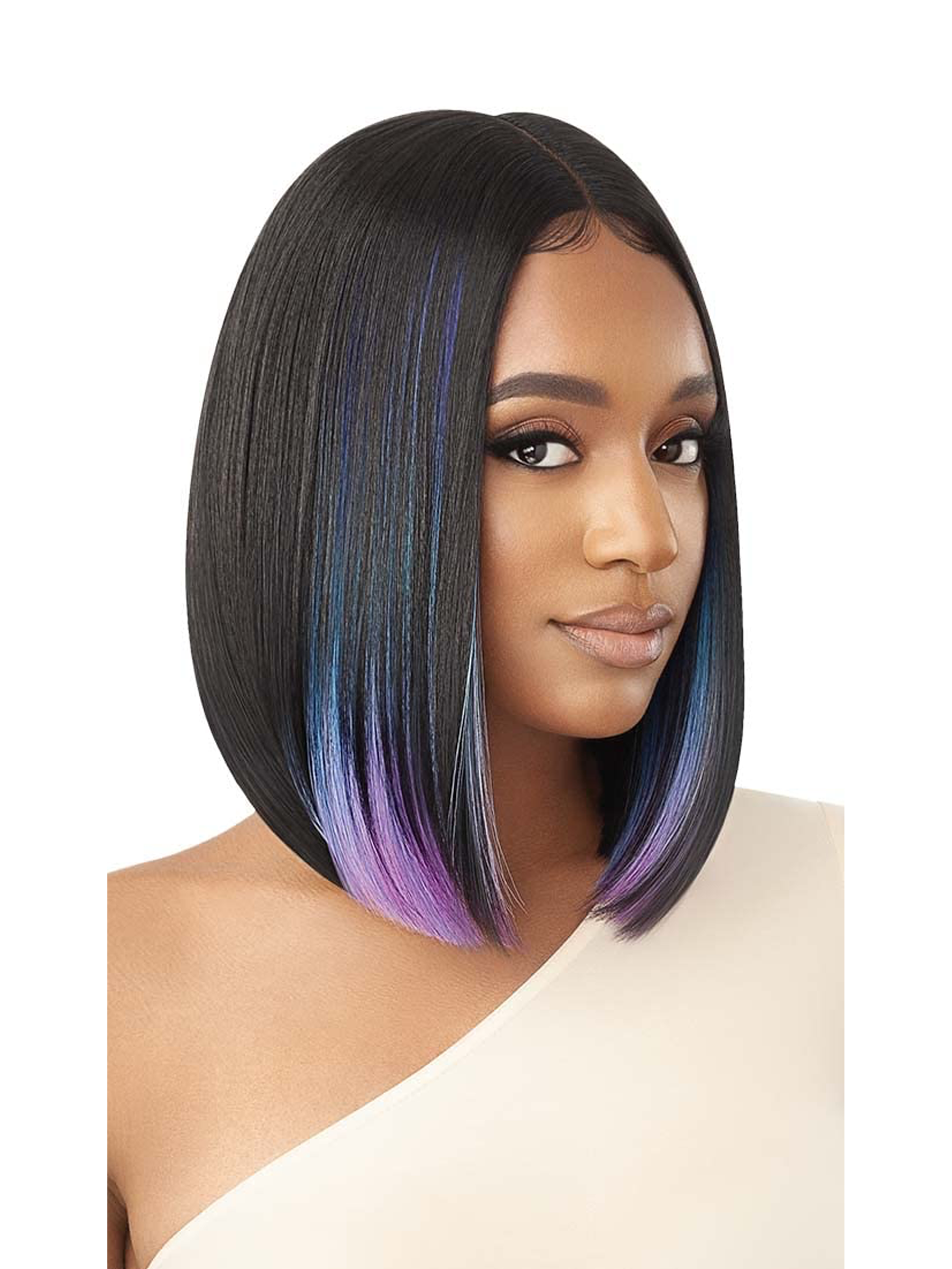 Outre Color Bomb Synthetic Lace Front Wig Stina