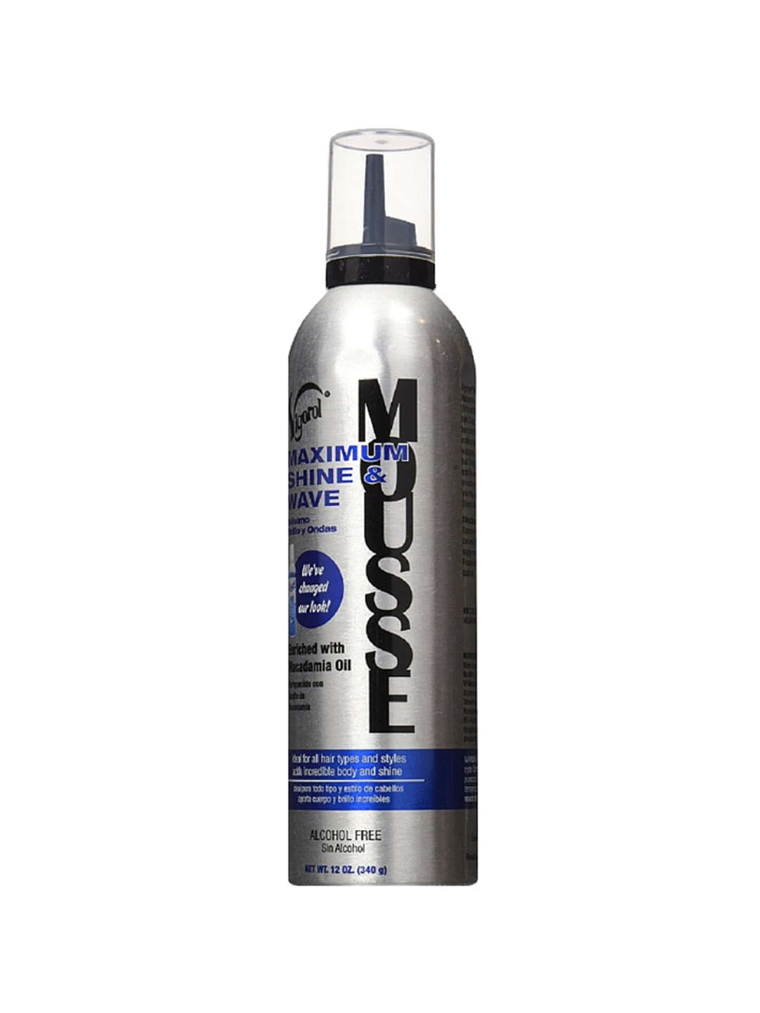 Vigorol Mousse Maximum Shine Wave 12oz