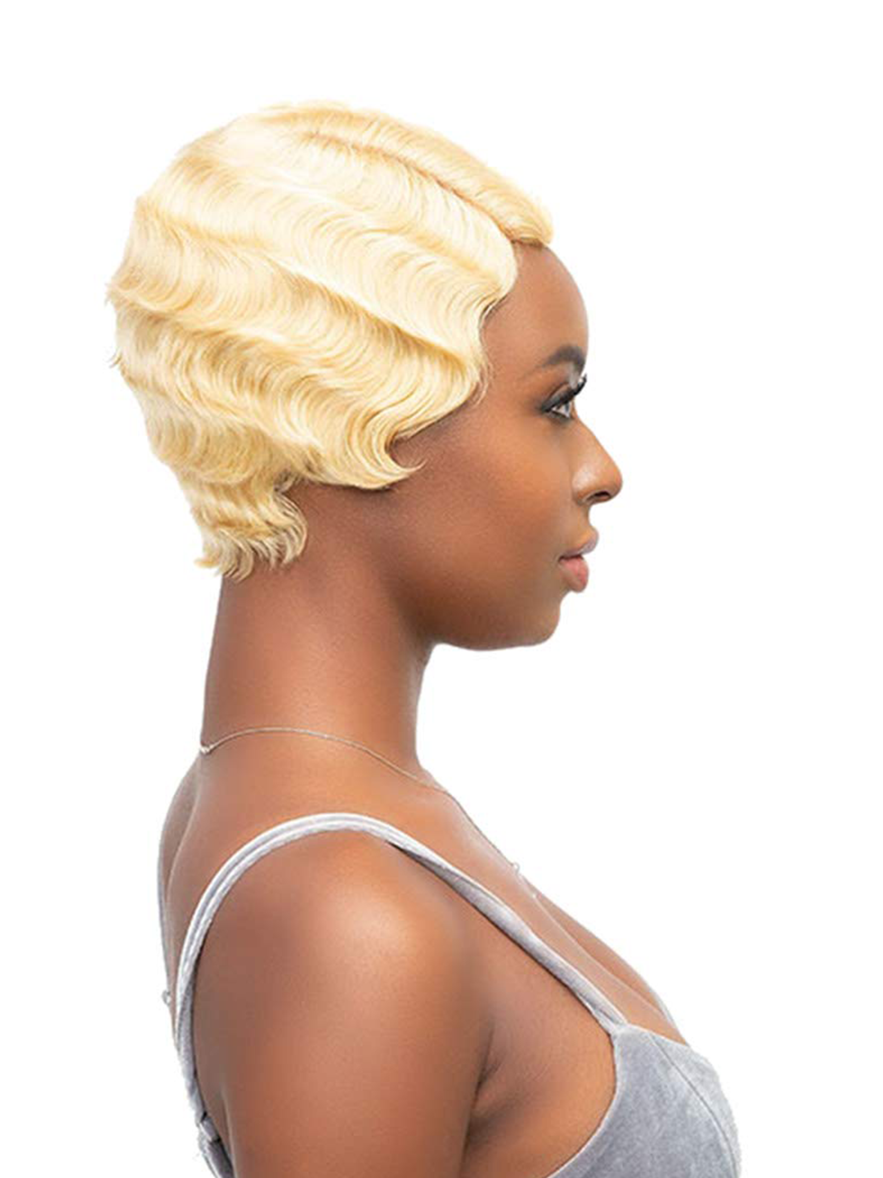 Janet Collection Remy Human Hair Lace Part Wig MOMMY