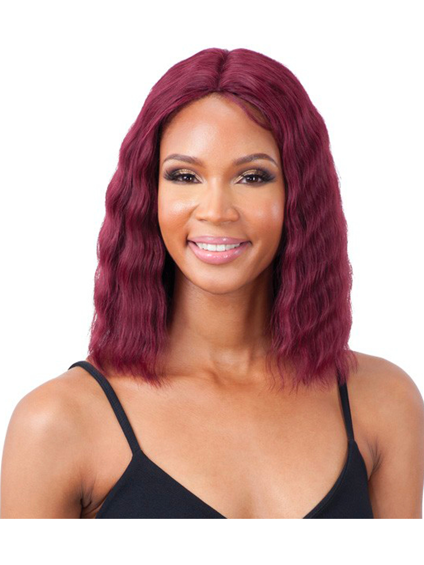 Mayde Human Hair Invisible Lace Part Wig Nu Wave