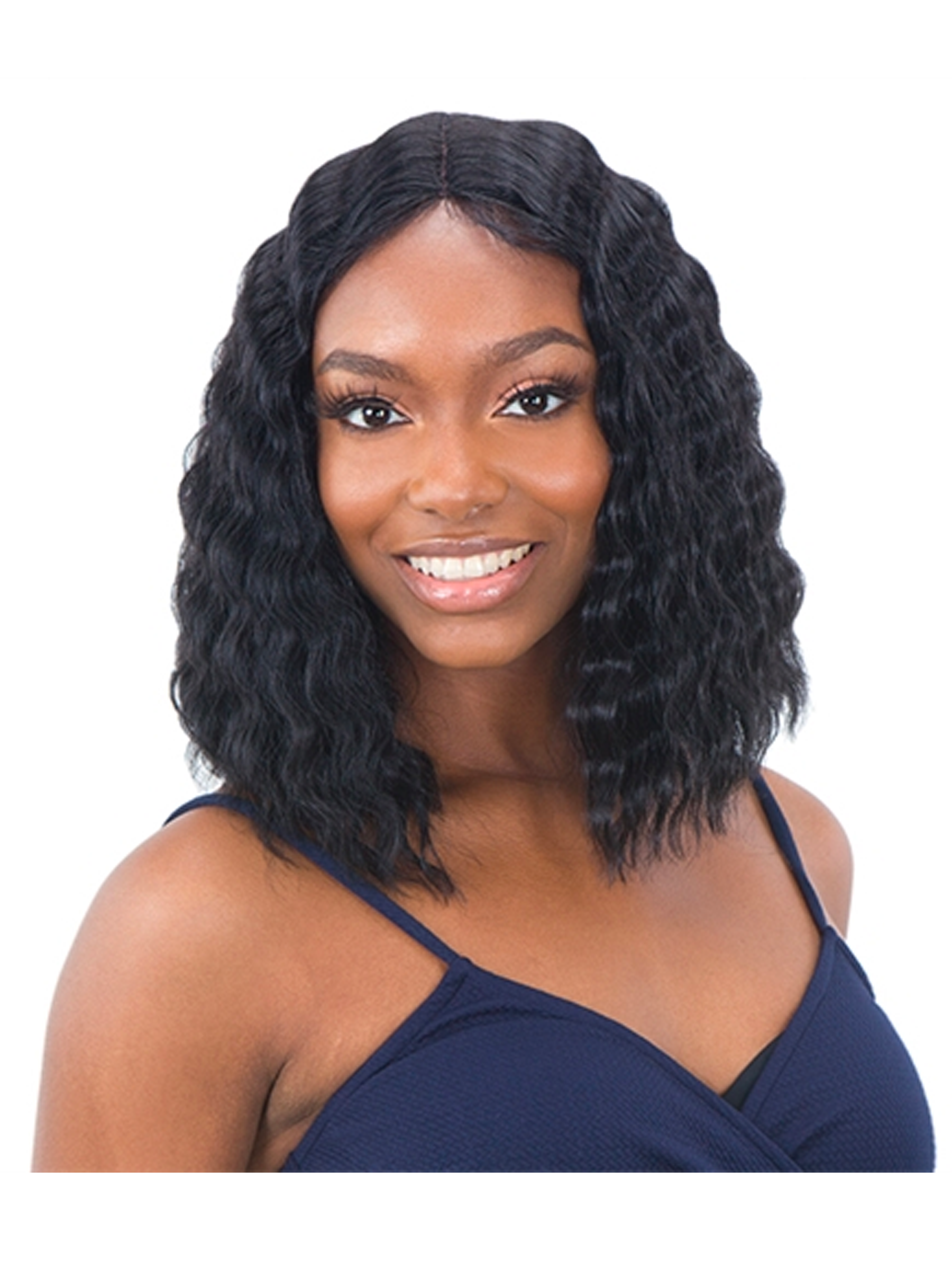 Shake-N-Go Freetress Equal Lace & Lace Wig Deep Waver 001