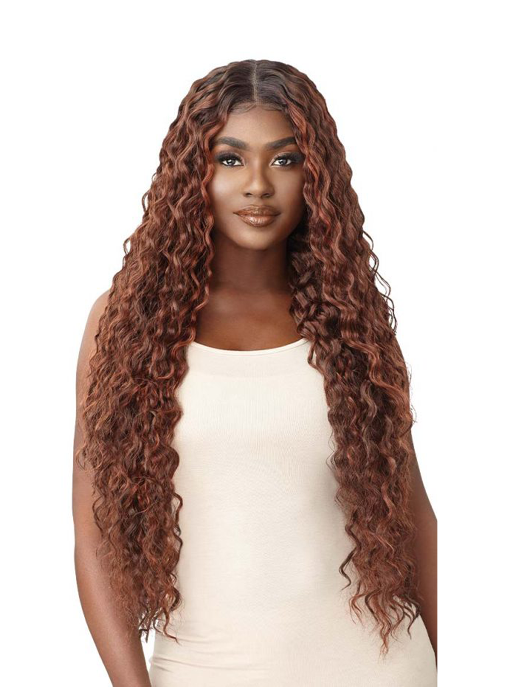 Outre Synthetic Melted Hairline HD Lace Front Wig Kallara