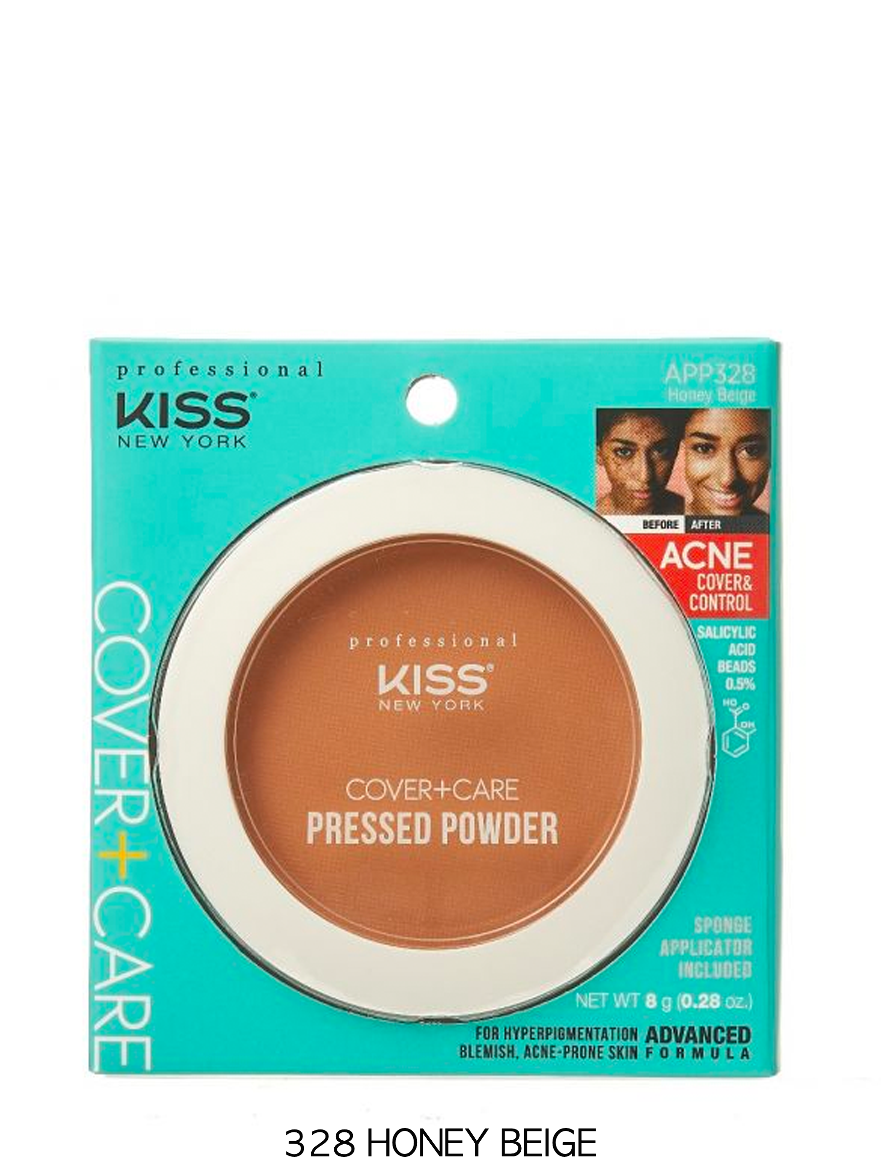 Kiss Cover + Care Pressed Powder