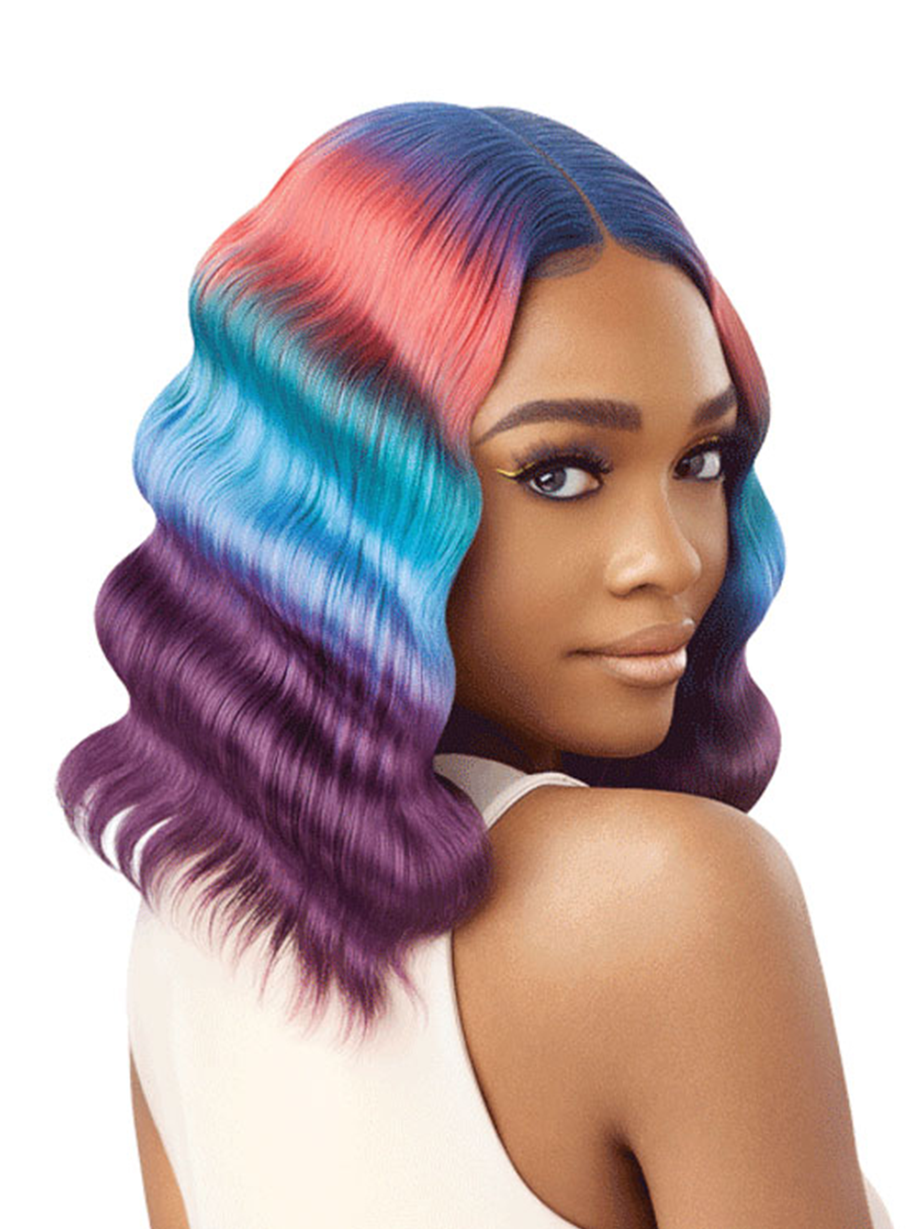 Outre Color Bomb HD Lace Front Wig Gemini