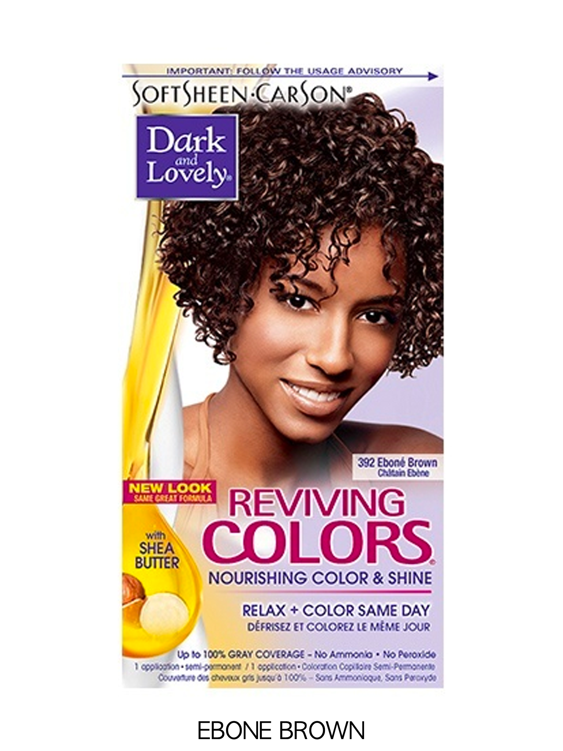 Dark & Lovely Reviving Colors Semi-Permanent Hair Color Kit