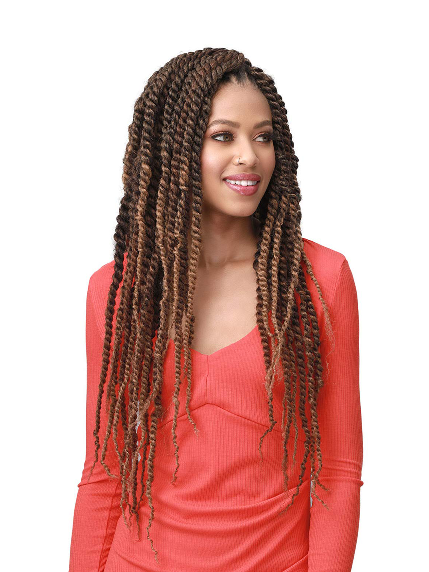 Bobbi Boss Synthetic Crochet 3X Pre Stretched Jamaica Braid 18"