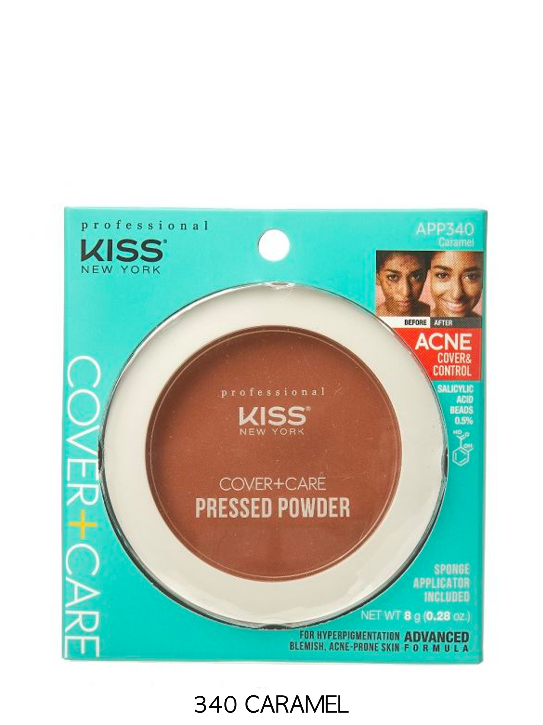 Kiss Cover + Care Pressed Powder