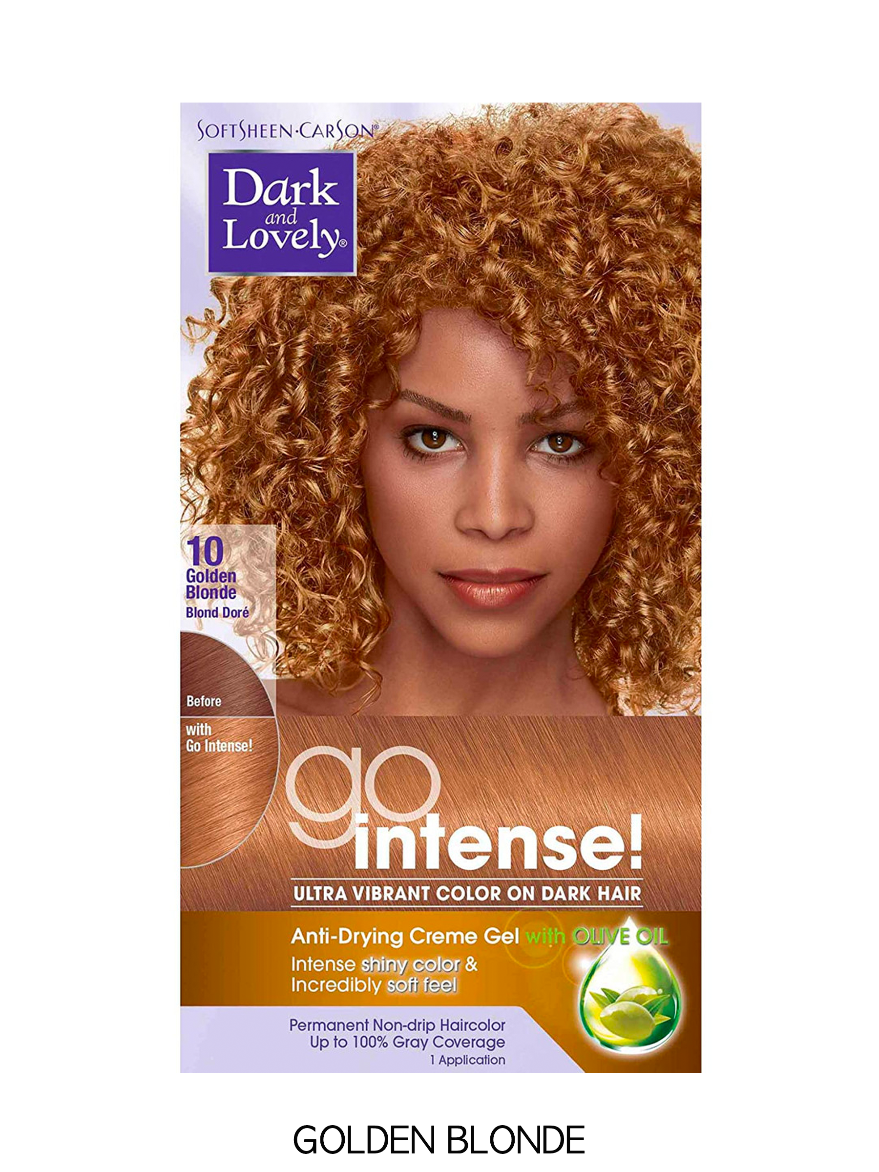 Dark & Lovely Go Intense Permanent Hair Color Kit