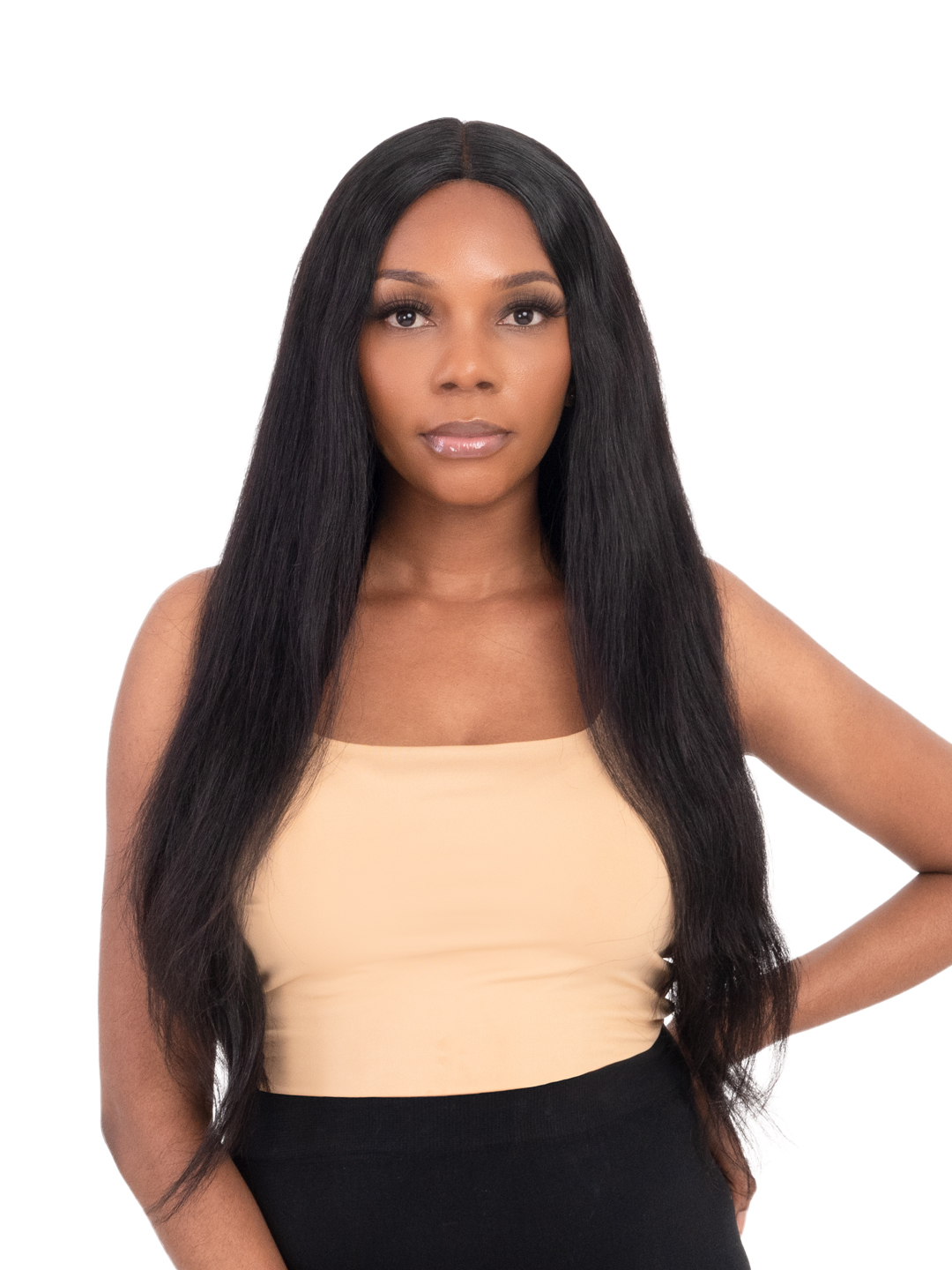 HyperBAE 100% Brazilian Human Hair Lace Wig Natural Straight 30