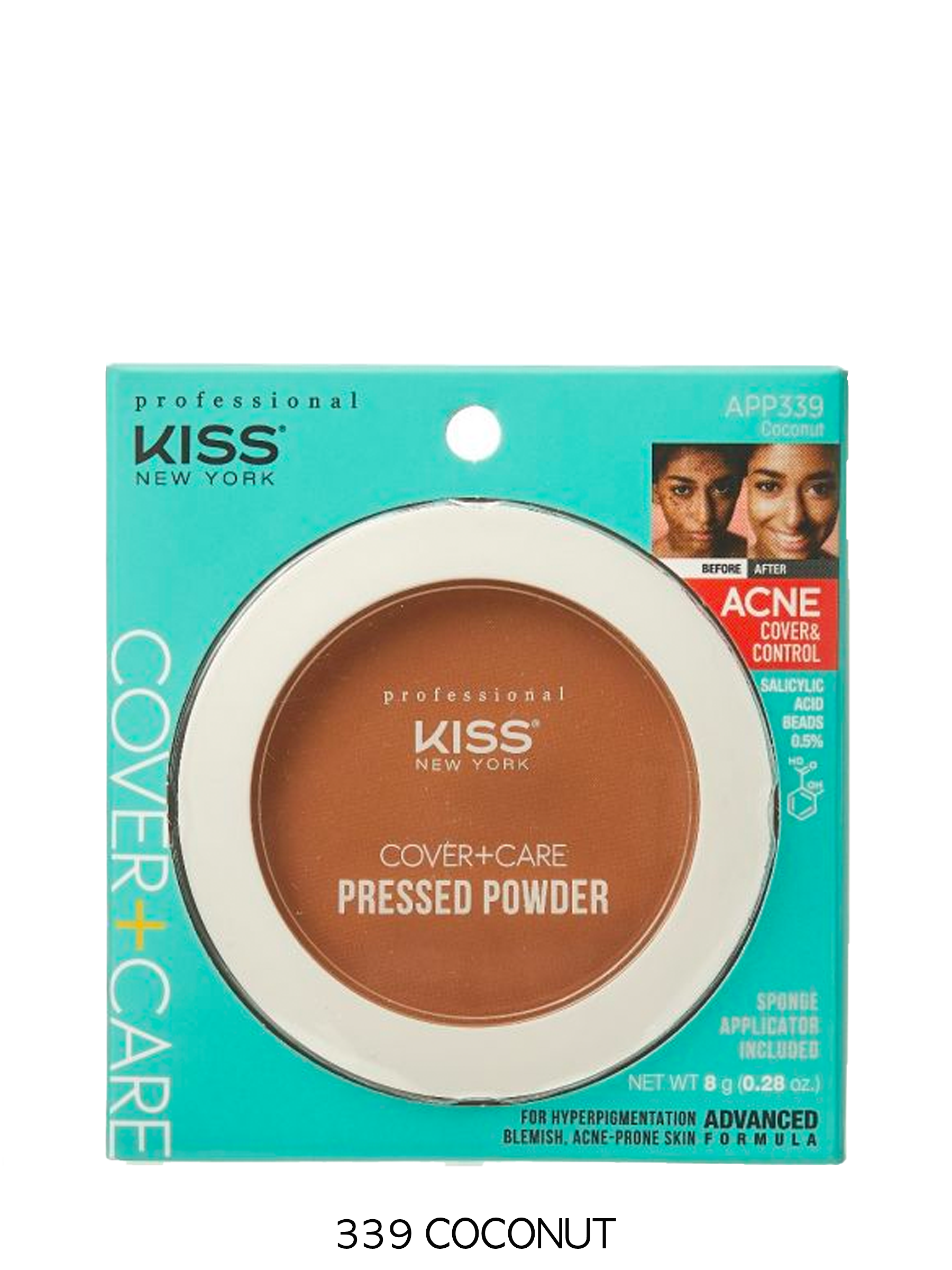 Kiss Cover + Care Pressed Powder