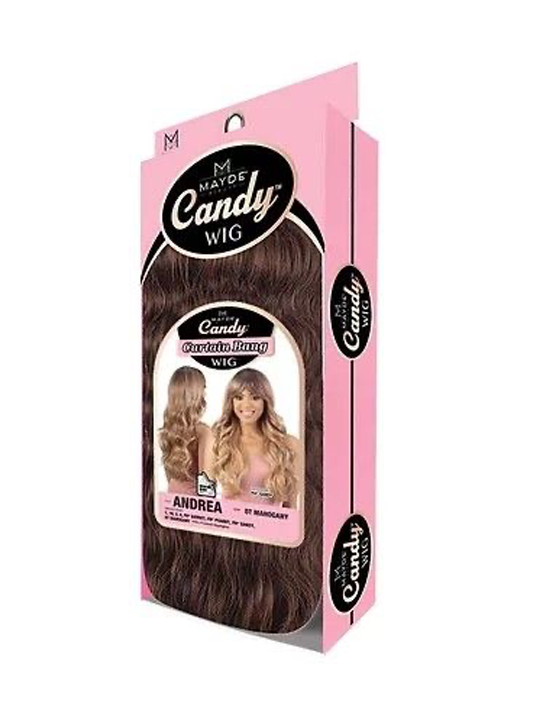 Mayde Beauty Candy Curtain Bang Wig Andrea